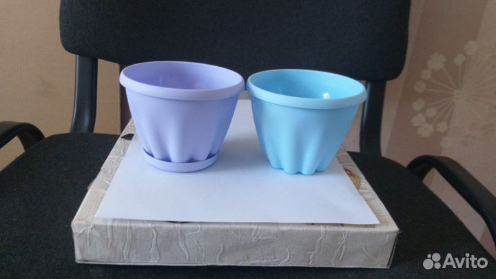 Горшки для цветов в ассортименте