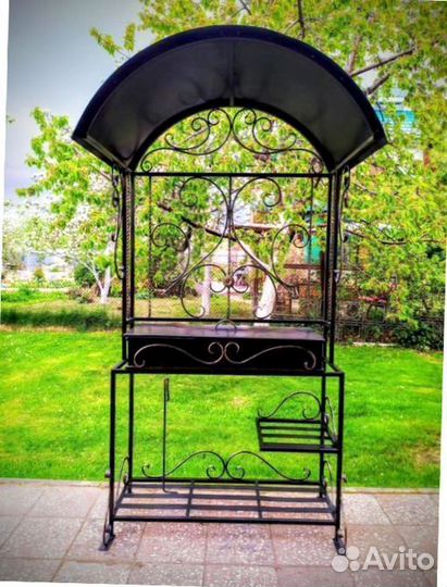 Мангал С крышей