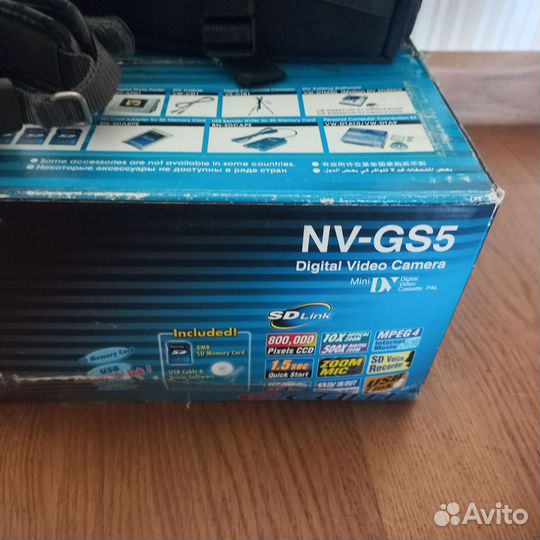 Видеокамера panasonic nv-gs5
