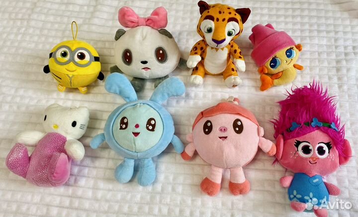 Мягкие игрушки пакетами