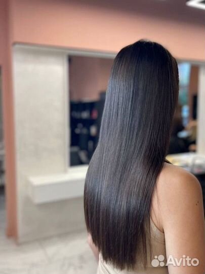 Наращивание волос биопротеин