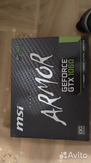 Видеокарта MSI gtx 1060 3gb
