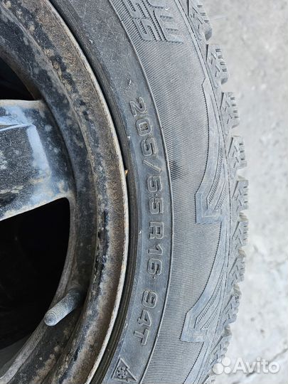 Колеса в сборе r16 зимние Opel Astra H