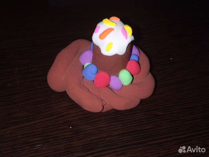 Фигурка из легкого пластилина