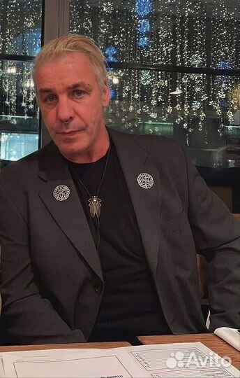 Галстук боло Цикада как у Тилля Линдеманна