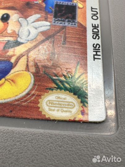 Игра Mickey's Dangerous Chase для Game Boy н/о