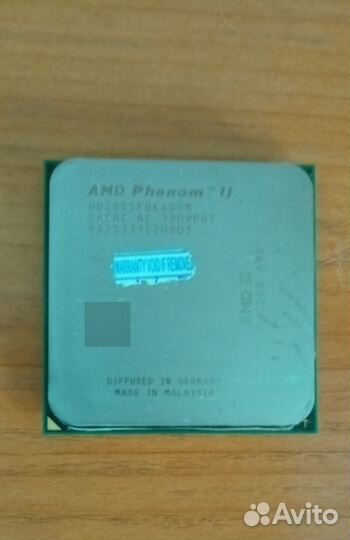 Процессор amd phenom ii x4 955