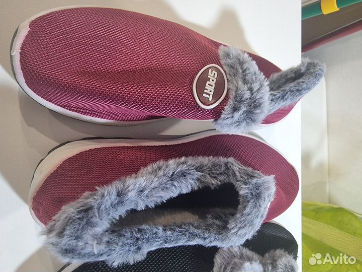Утеплённые кеды 37-38