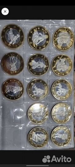 Монеты sexeuro proof