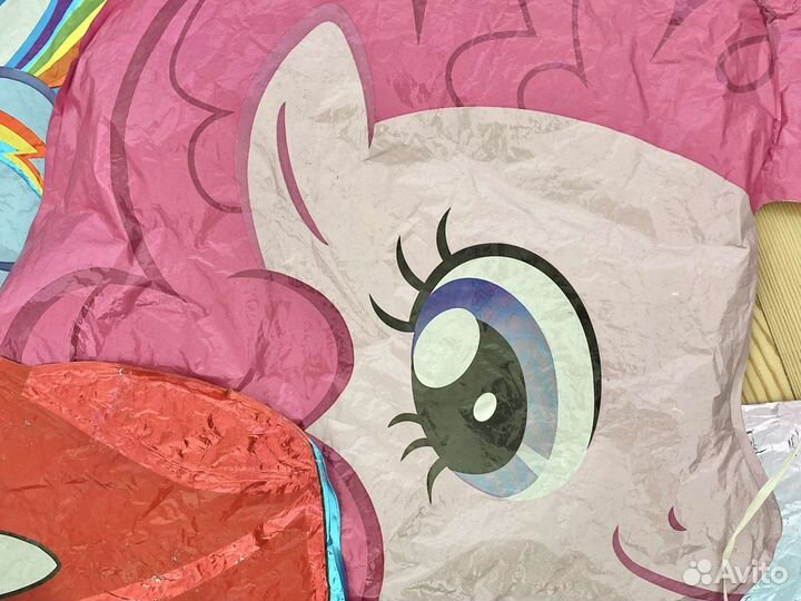 Шары воздушные фольгированные б/у 8шт