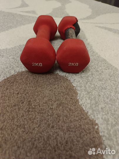 Гантели 2 кг