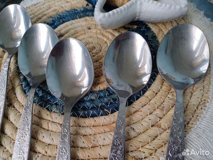 Ложки столовые нержавейка СССР