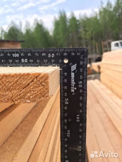 Пиломатериалы. Брус обрезной 150х150х6