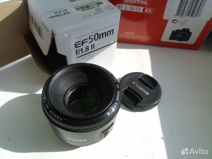 Canon EOS 350 D + доп. объектив + доп. аккумулятор