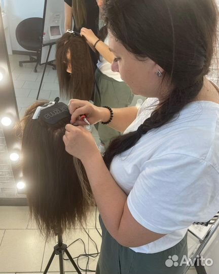 Обучение наращиванию волос
