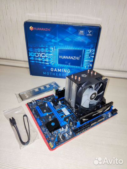 Комплект 20 потоков, intel E5-2666v3+плата X99 QD4