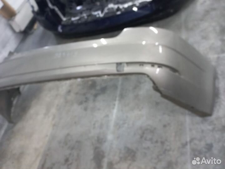 Задний бампер на skoda octavia a7 3 рест