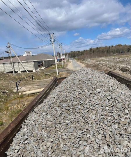 Щебень для дороги