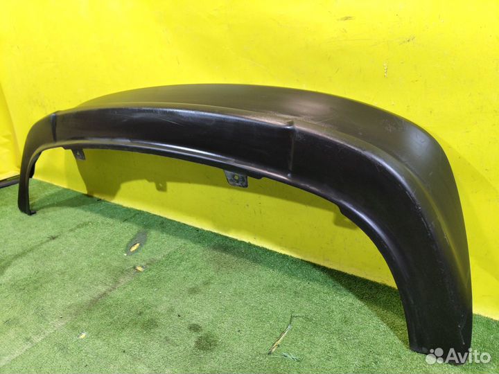 Юбка заднего бампера Kia RIO 3 QB 2015