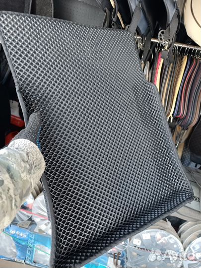 Эва коврики с бортами передние ока