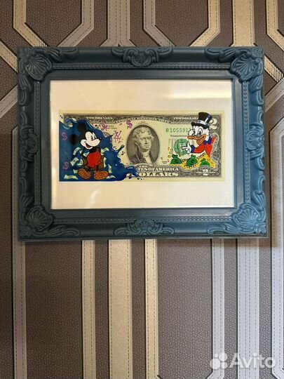 Рисунок на купюре