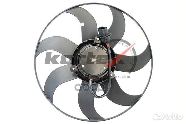 Вентилятор радиатора VW/skoda polo/rapid 10- kf