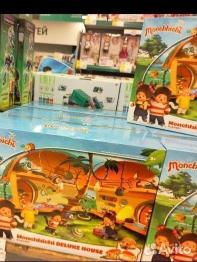 Мончичи конструктор дом monchichi