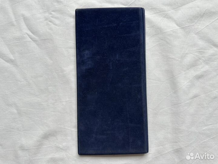 Бархатная визитница винтаж