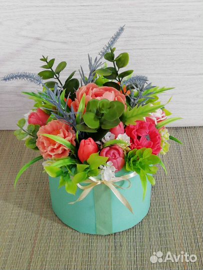 Мыло ручной работы букеты