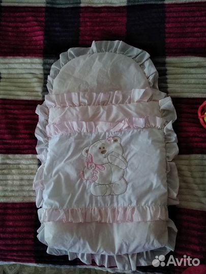 Конверт на выписку для девочки лето