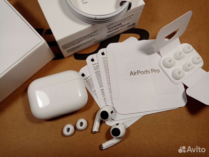 AirPods pro2 с шумоподавлением и прозрачностью