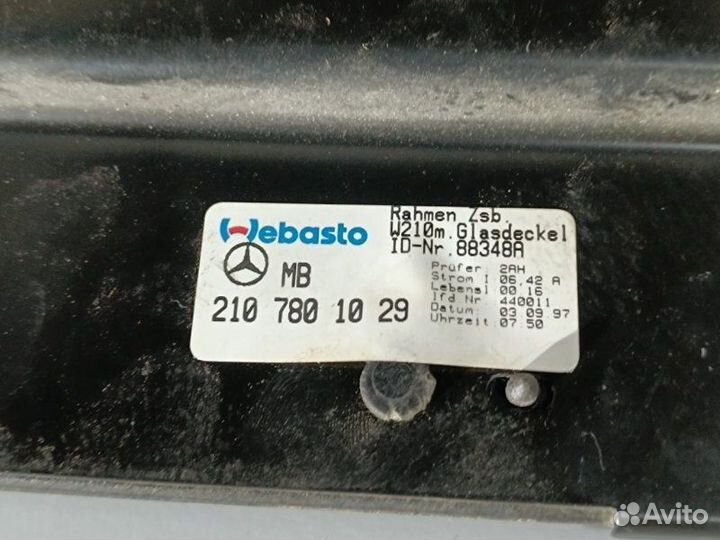 Люк Mercedes-Benz E 210 W210 112.941 1999