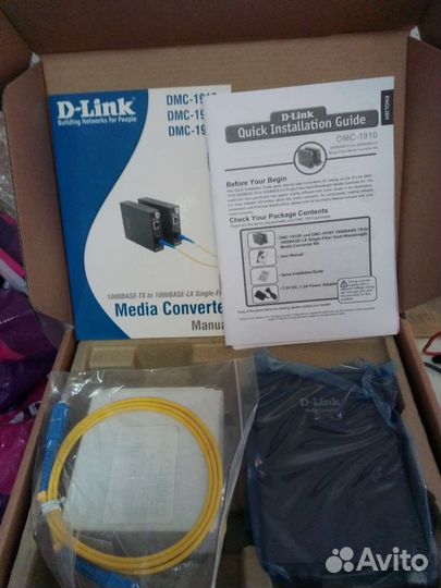 Медиаконвертер d link