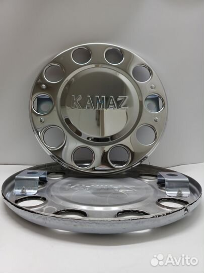 Колпаки на камаз r22.5передний нержавейка