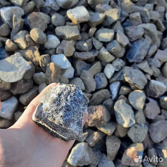 Щебень известковый