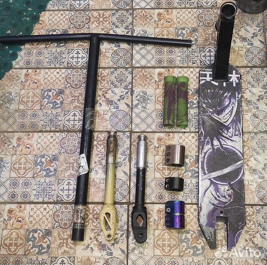 Запчасти для трюкового самоката