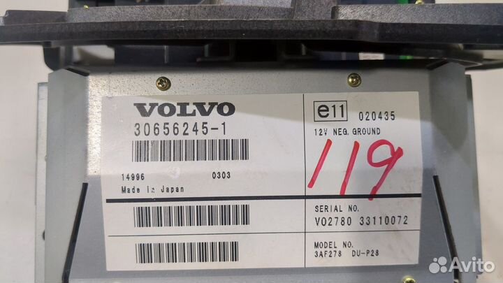 Дисплей компьютера Volvo XC70, 2003