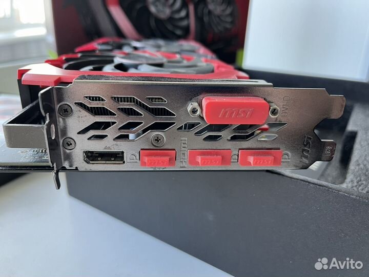 Видеокарта gtx 1060 6gb msi gaming x