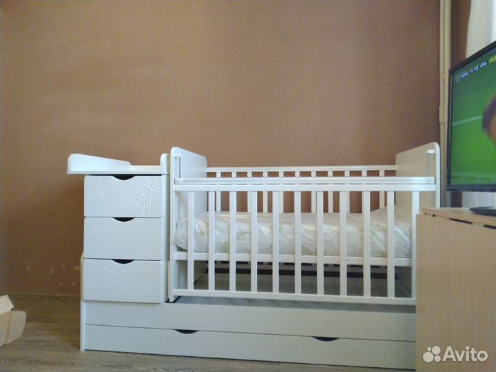 Детская кроватка трансформер