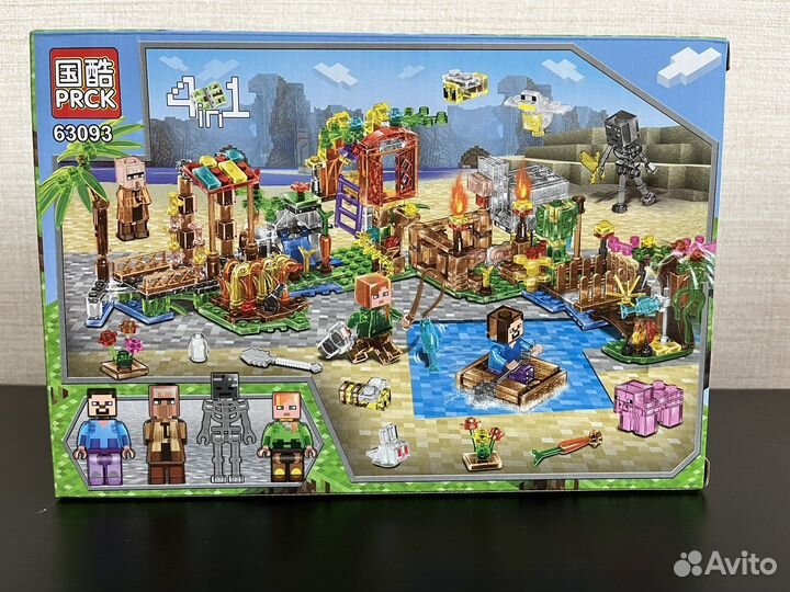 Конструктор my world майнкрафт 102 детали