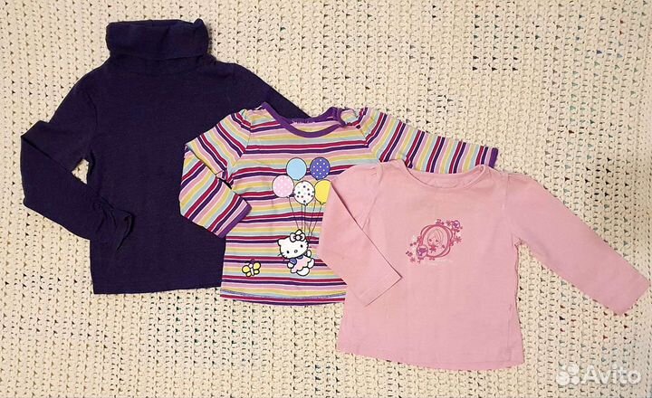 Вещи пакетом для девочки 1-2 года