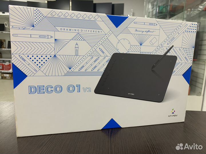 Графический планшет Xp Pen deco 01 v2