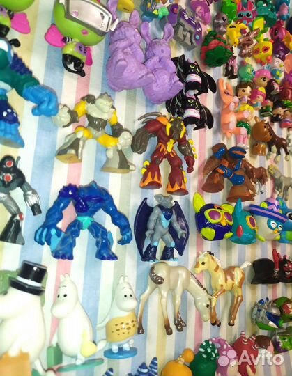 Мини фигурки зверушки разные маленькие