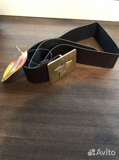 Ремень солдатский карнавальный до 86 см