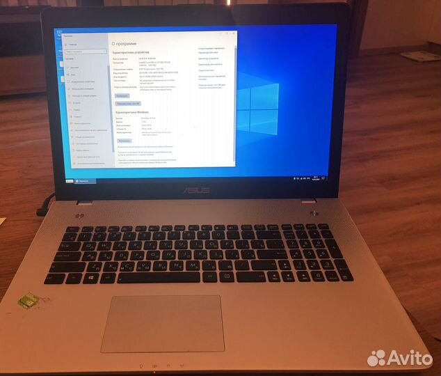 Ноутбук asus n76vb