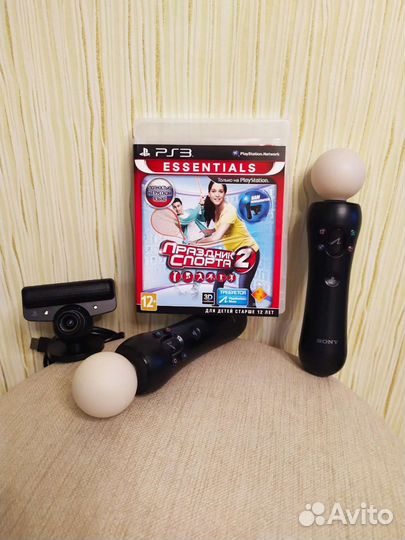 Контроллер PS Move на движение