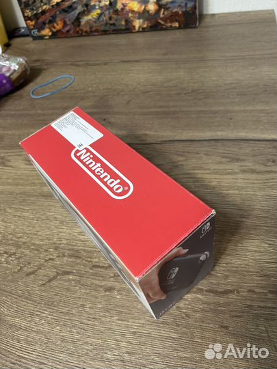 Коробка от Nintendo switch