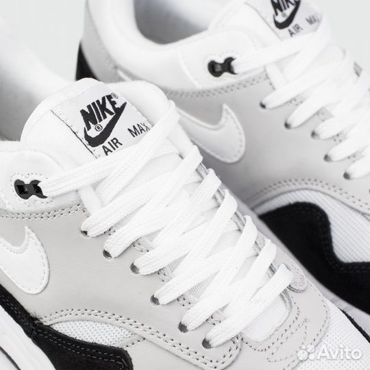 Кроссовки Nike Air Max 1 White / Grey / Black