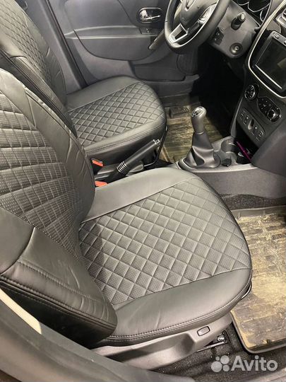 Авточехлы из экокожи Chevrolet Niva от Автопилот