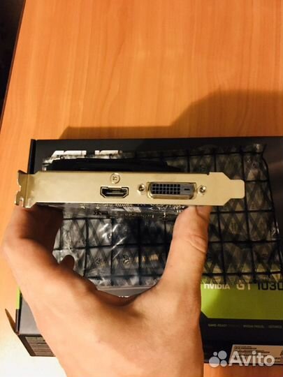 Видеокарта Asus GT 1030 Phoenix 2gb обмен